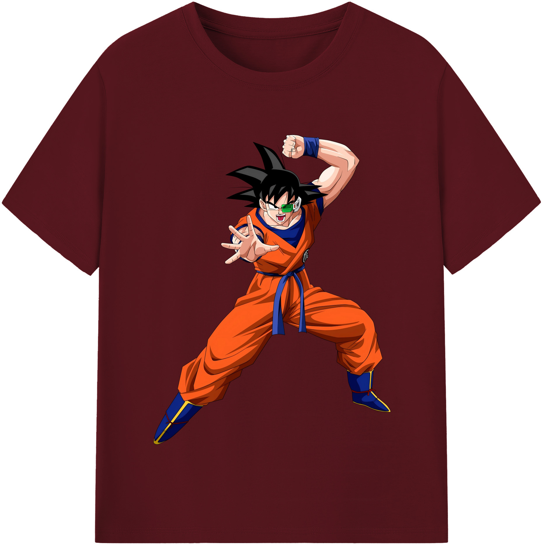 （画像用） ドラゴンボール 孫悟空（そん ごくう）Son Goku カカロット DRAGON BALL Kakarotto 綿100％半袖Tシャツ（フロントプリント）